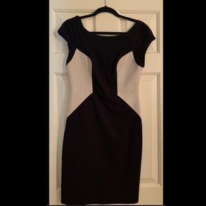 Black and white dress